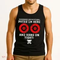 Passenger Instructions Press Em Here Tank Top thumb 3