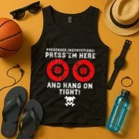 Passenger Instructions Press Em Here Tank Top thumb 4