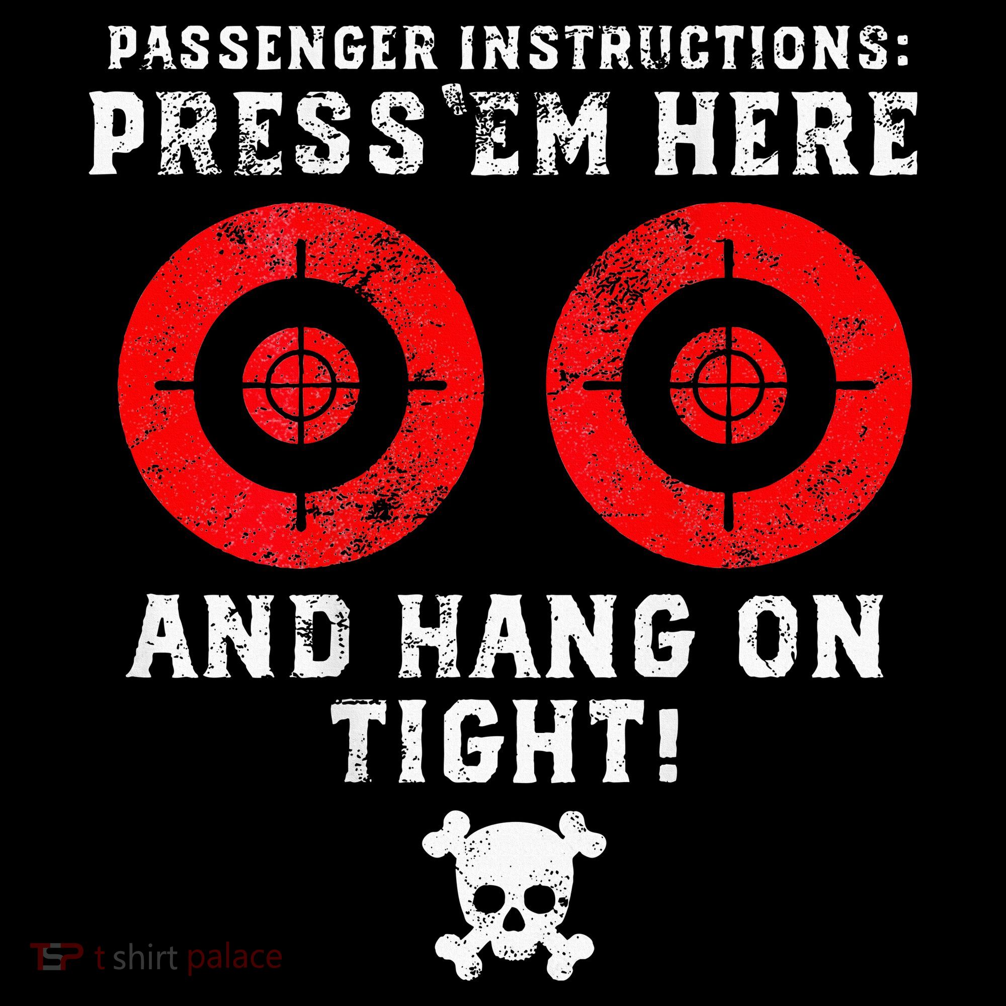 Passenger Instructions Press Em Here Visor