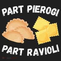 Polish Italian Pride Funny Part Pierogi Part Ravioli Foodie Women's Sweatshirt thumb 2