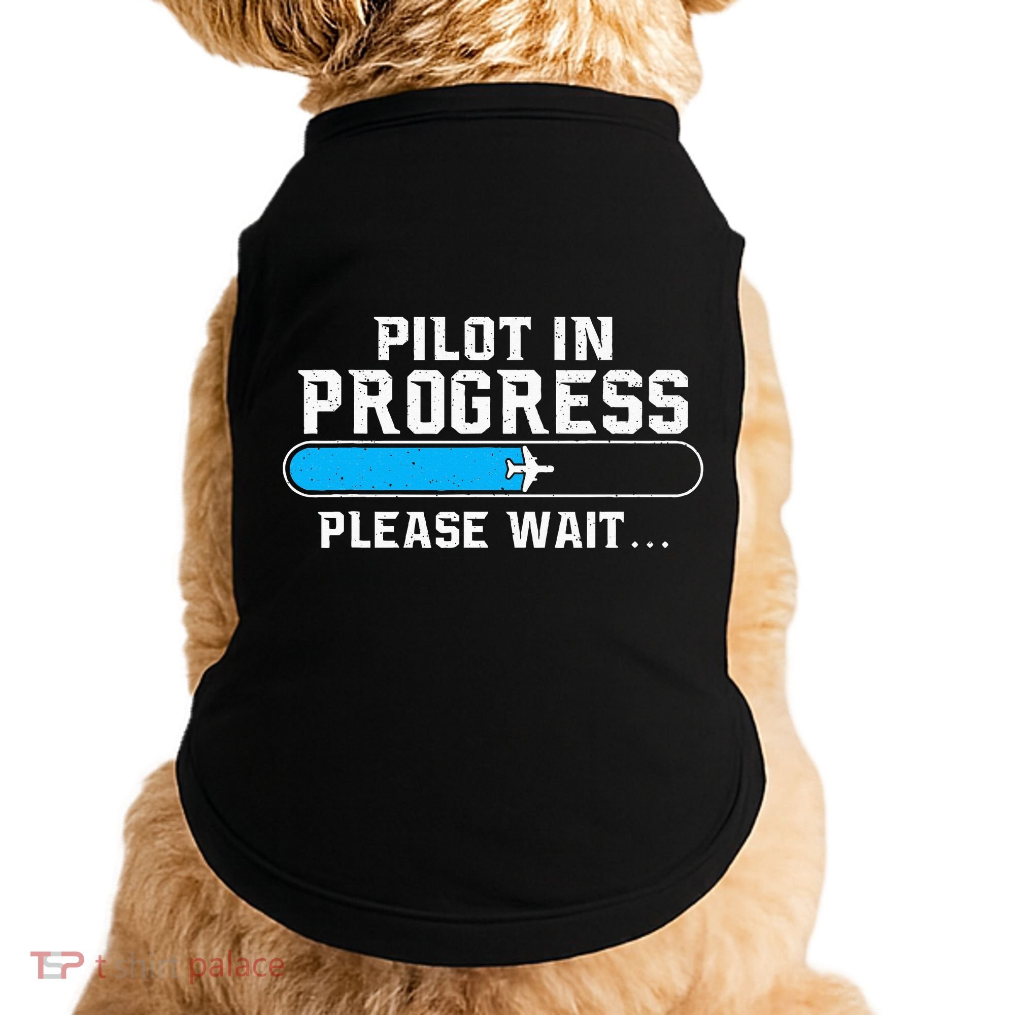 Pilot In Progress Airline Pilot Aviation Aircraft Lover Doggie Tank