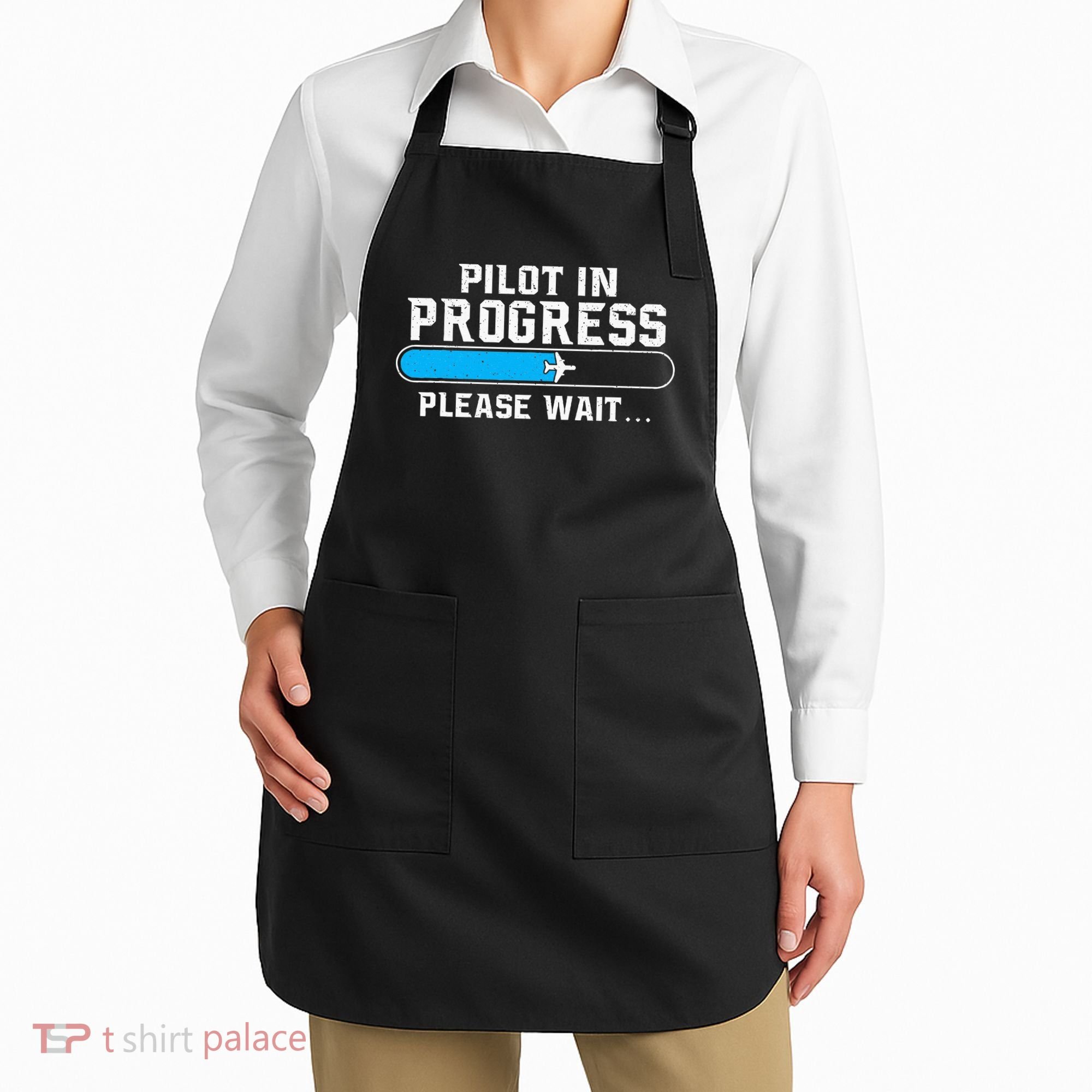 Pilot In Progress Airline Pilot Aviation Aircraft Lover Apron