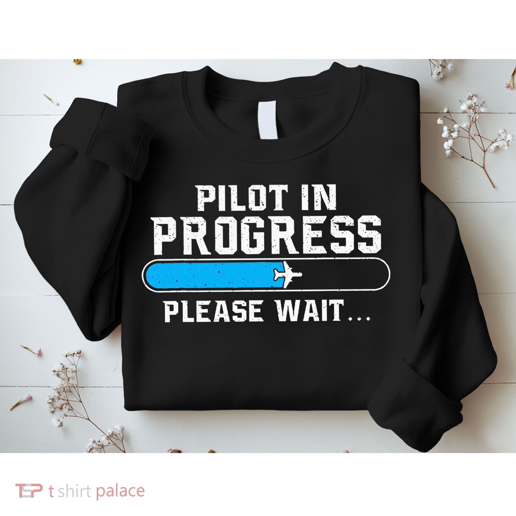 Pilot In Progress Airline Pilot Aviation Aircraft Lover Sweatshirt