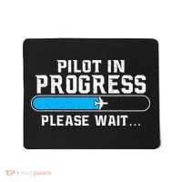 Pilot In Progress Airline Pilot Aviation Aircraft Lover Mousepad thumb 0