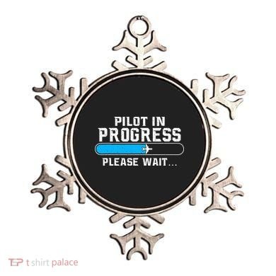 Pilot In Progress Airline Pilot Aviation Aircraft Lover Ornament