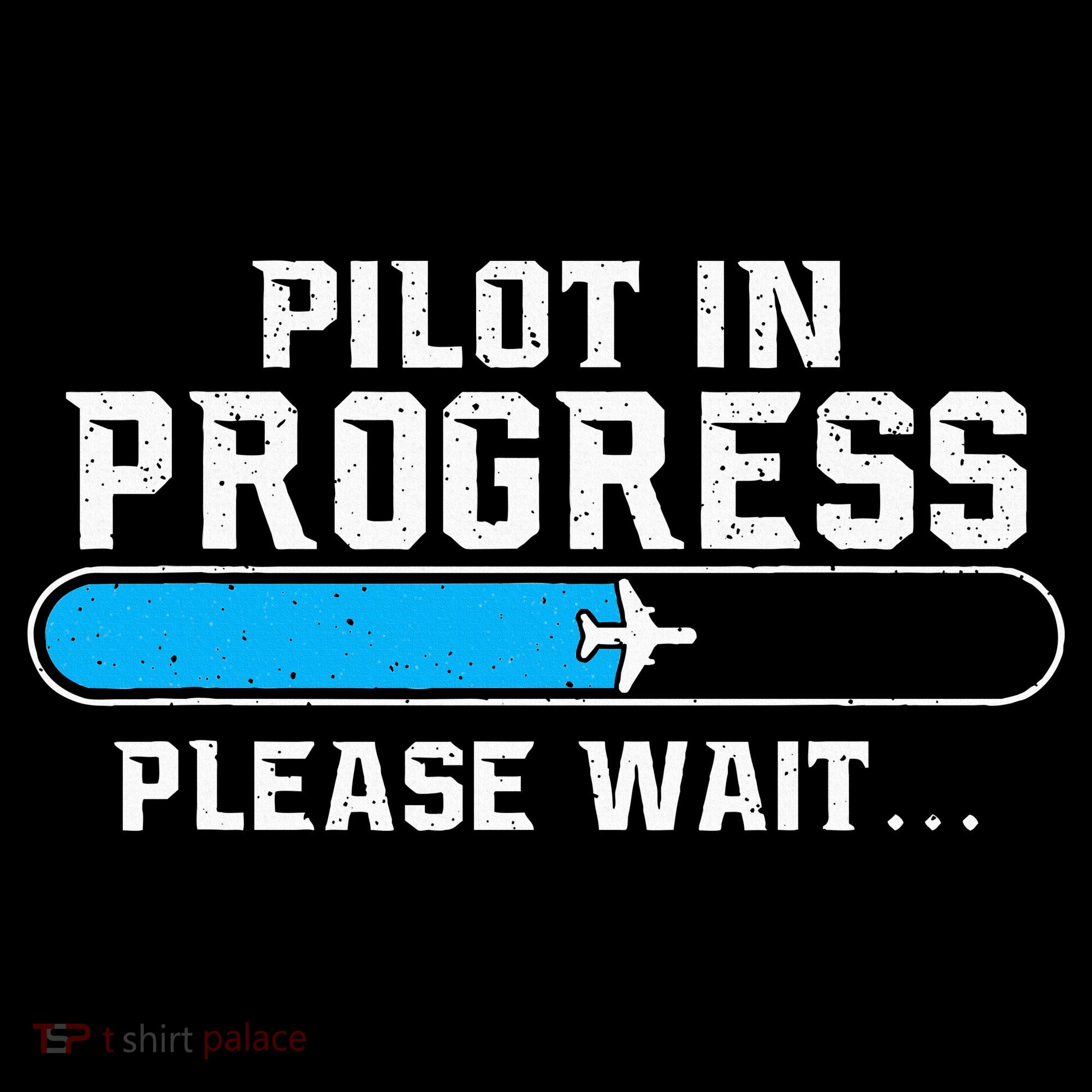Pilot In Progress Airline Pilot Aviation Aircraft Lover Baby Bodysuit