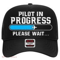 Pilot In Progress Airline Pilot Aviation Aircraft Lover Hat thumb 0