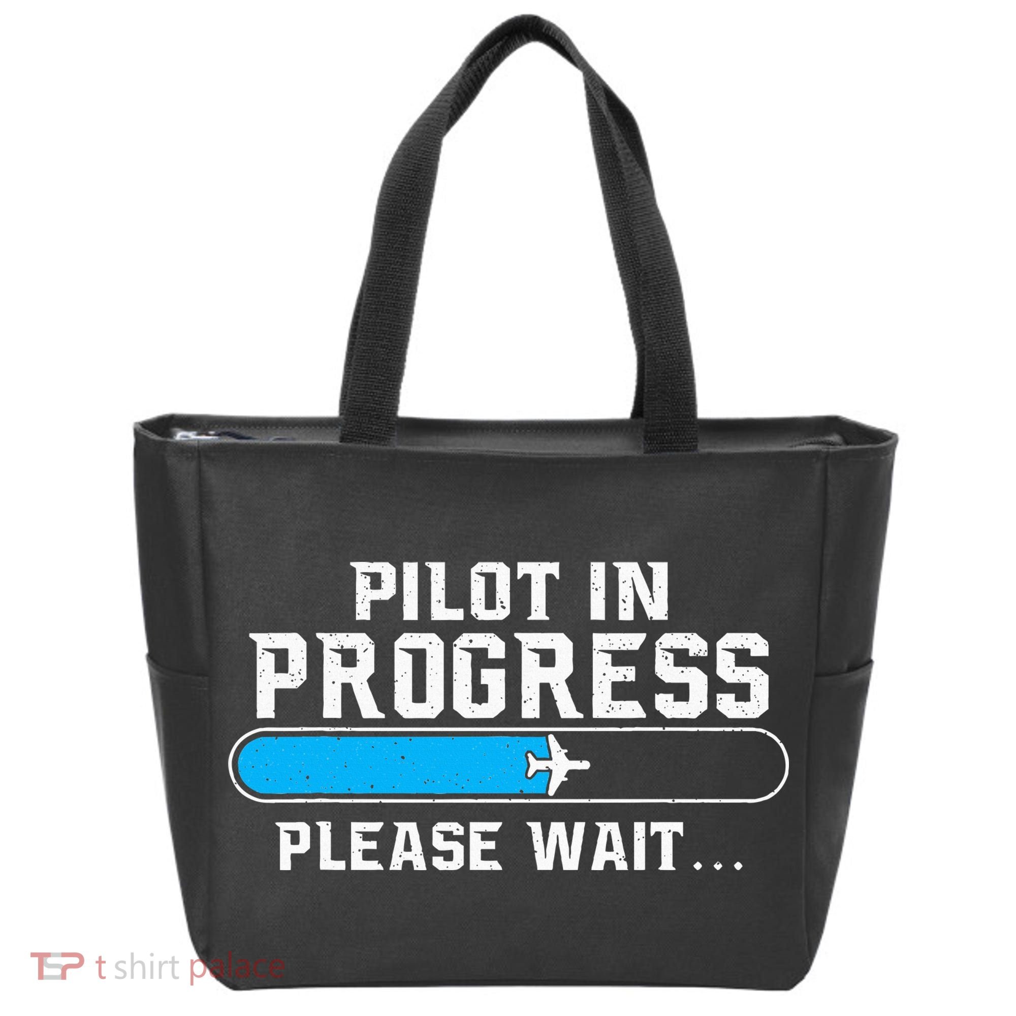Pilot In Progress Airline Pilot Aviation Aircraft Lover Tote Bag