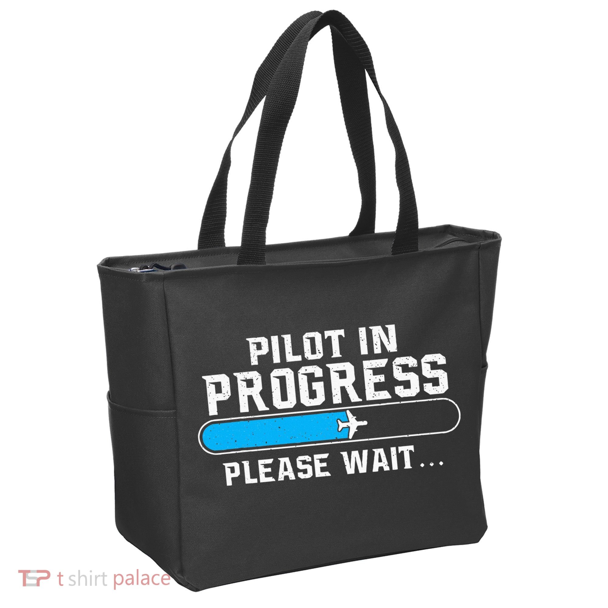 Pilot In Progress Airline Pilot Aviation Aircraft Lover Tote Bag