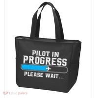 Pilot In Progress Airline Pilot Aviation Aircraft Lover Tote Bag thumb 3