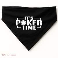 Poker - It's Poker time USA-Made Doggie Bandana thumb 0