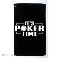 Poker - It's Poker time Golf Towel thumb 0