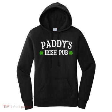 Paddy's Irish Pub St. Patrick's Day Women's Hoodie