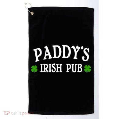 Paddy's Irish Pub St. Patrick's Day Golf Towel