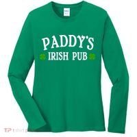 Paddy's Irish Pub St. Patrick's Day Women's Long Sleeve Shirt thumb 0