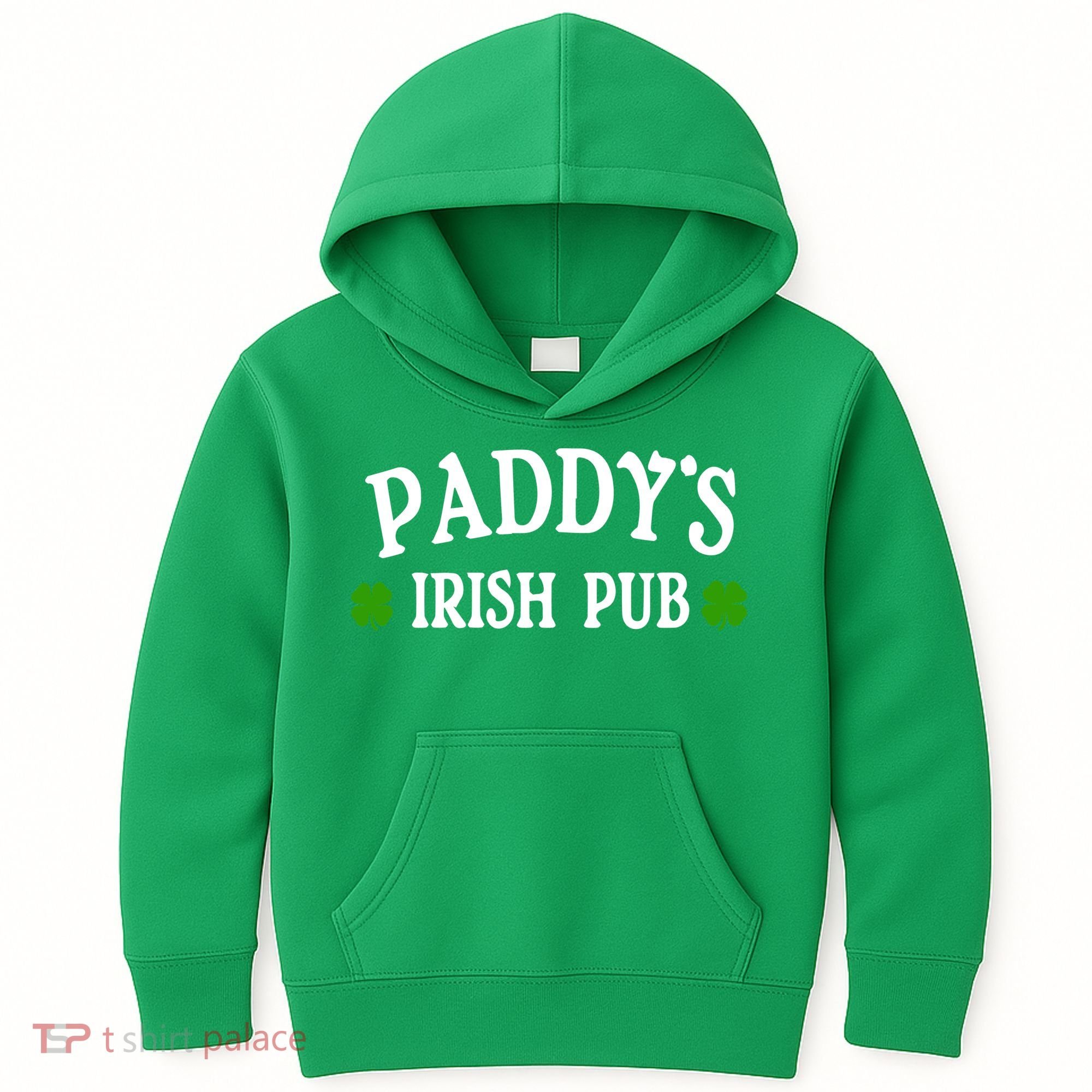 Paddy's Irish Pub St. Patrick's Day Kids Hoodie