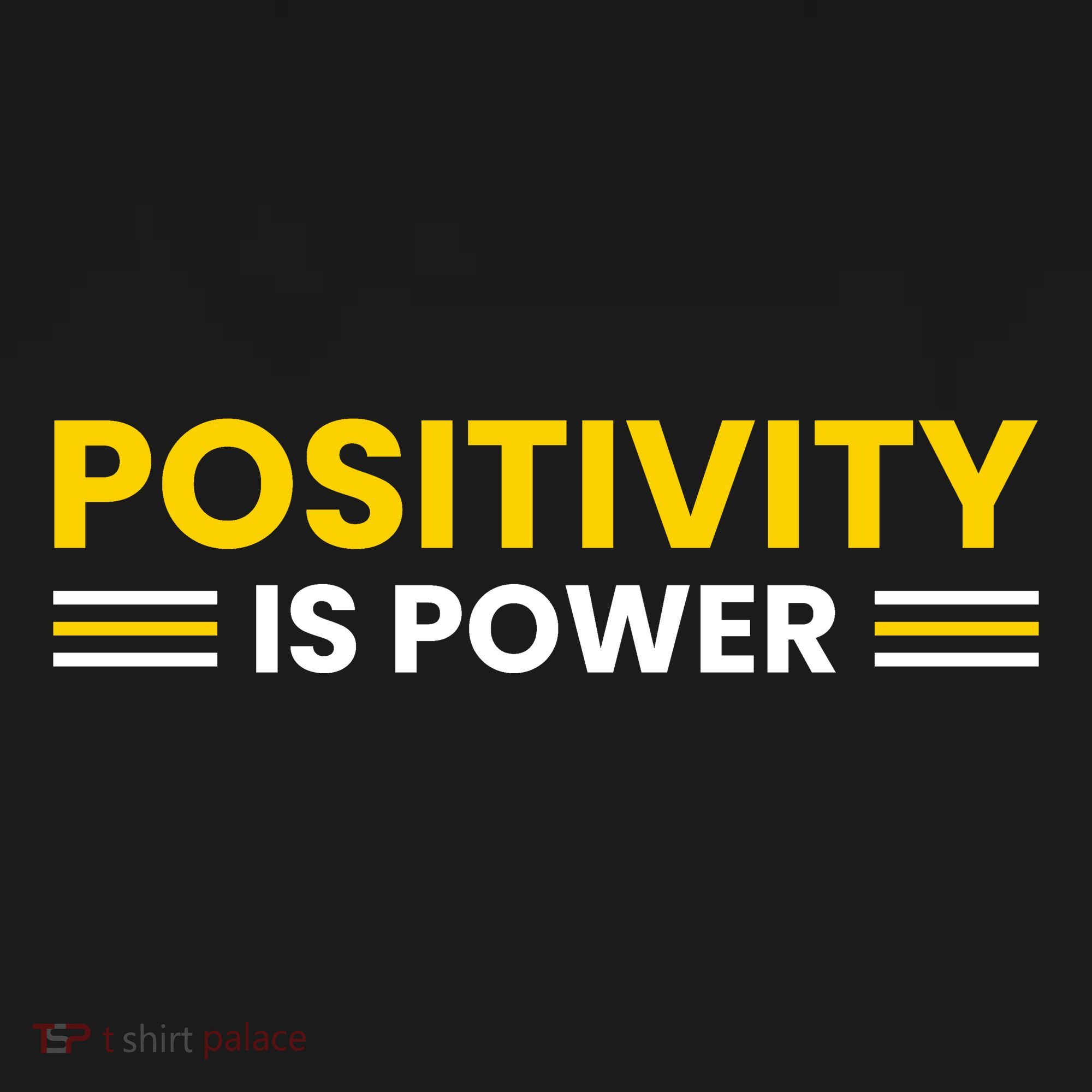 Positivity Is Power Typography Sweatshirt