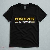 Positivity Is Power Typography T-Shirt thumb 5