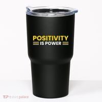 Positivity Is Power Typography Tumbler thumb 0