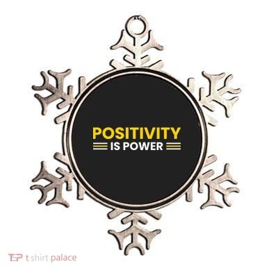 Positivity Is Power Typography Ornament