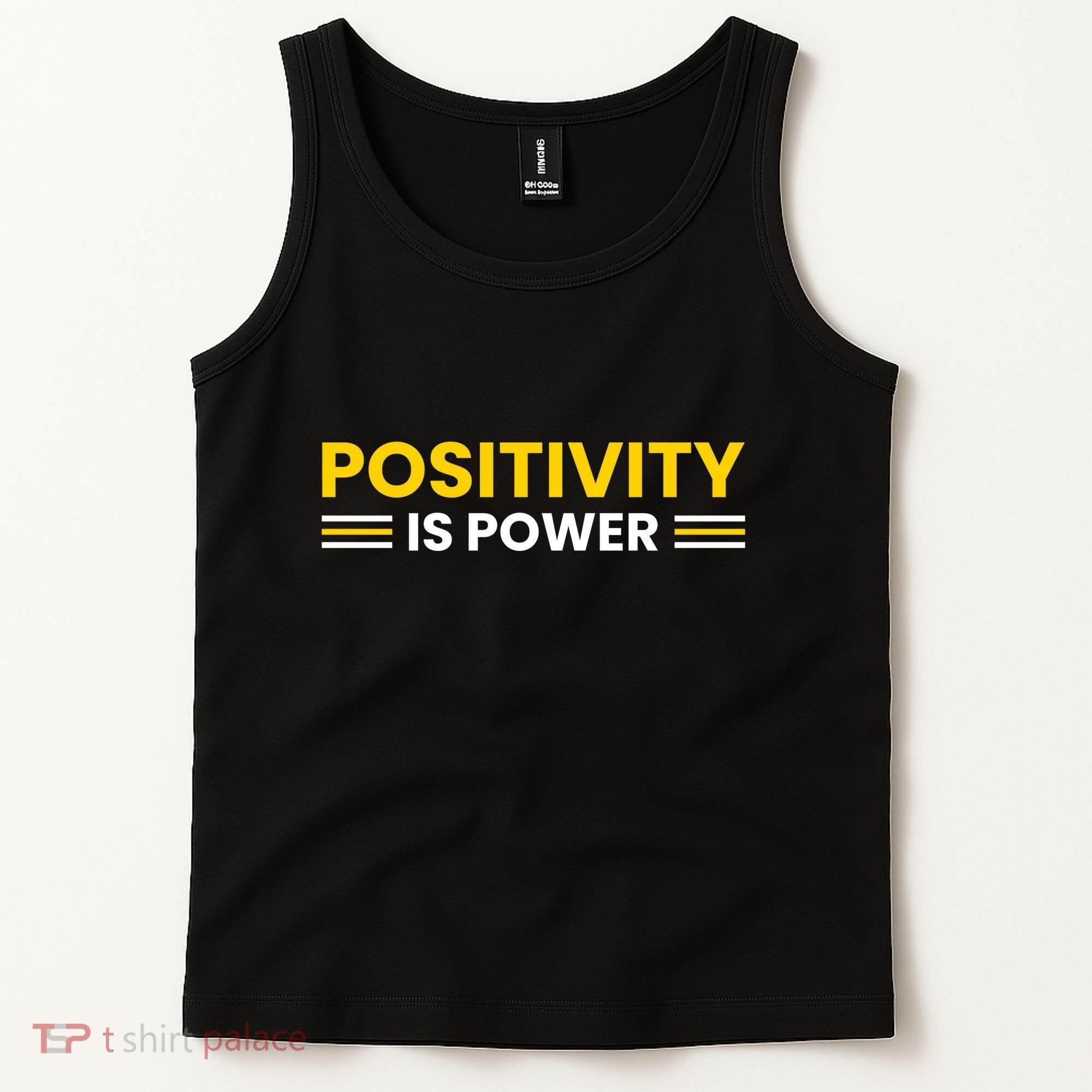 Positivity Is Power Typography Tank Top