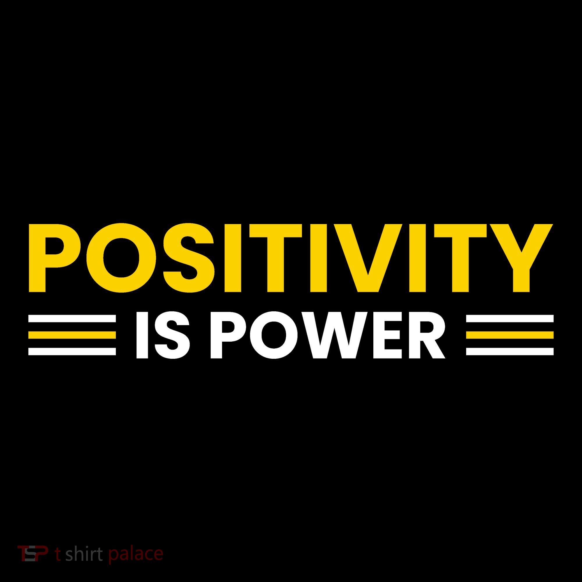 Positivity Is Power Typography Women's Long Sleeve Shirt