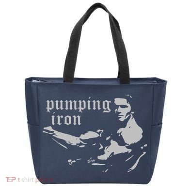 PUMPING IRON Tote Bag