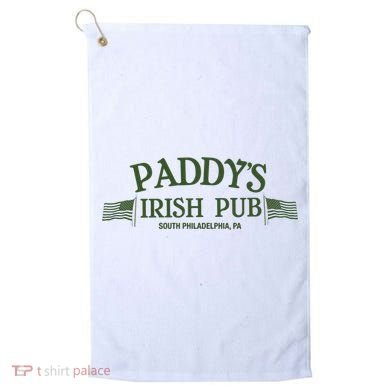 Paddys Irish Pub Its Always Sunny Golf Towel