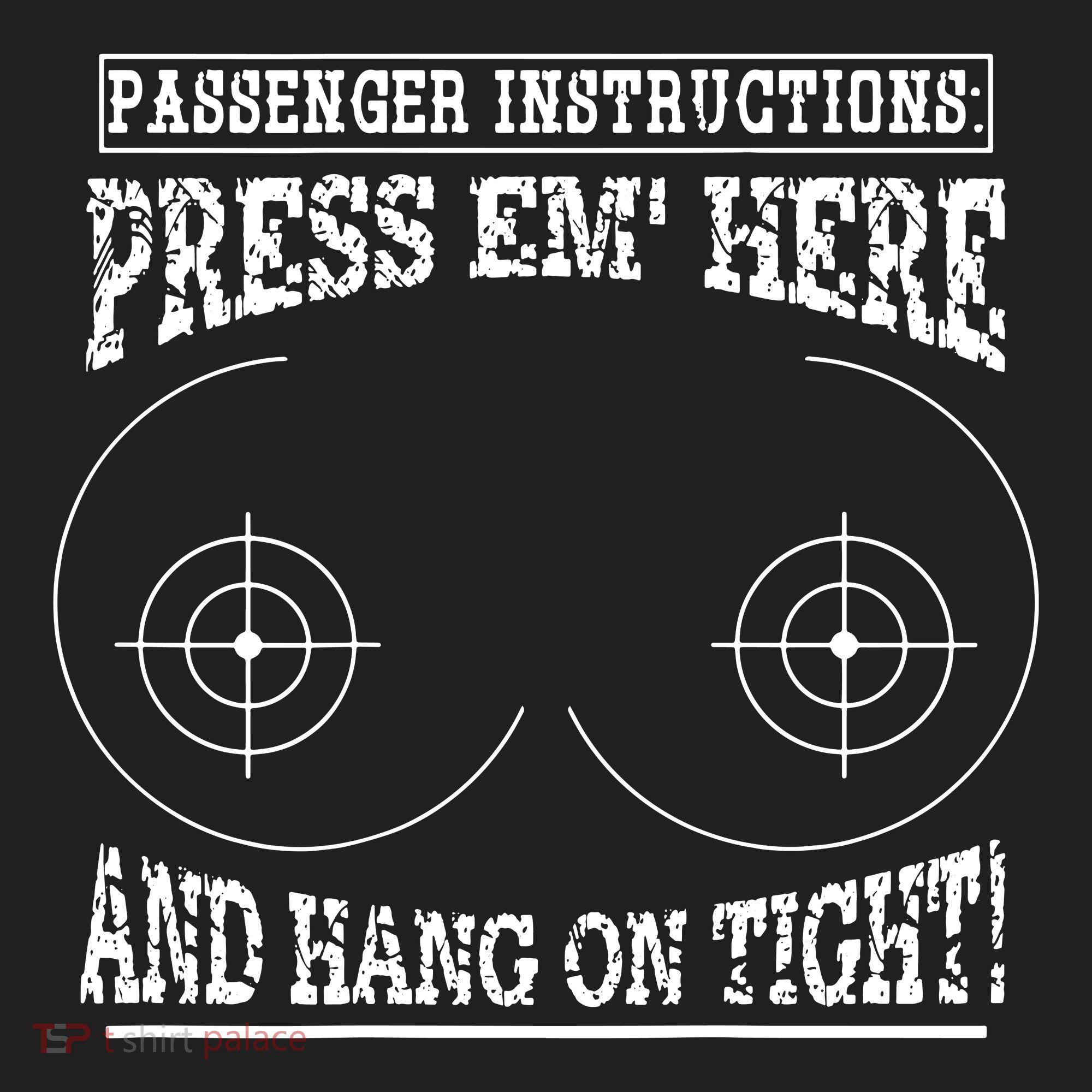 Passenger Instructions Press Em Here Tumbler
