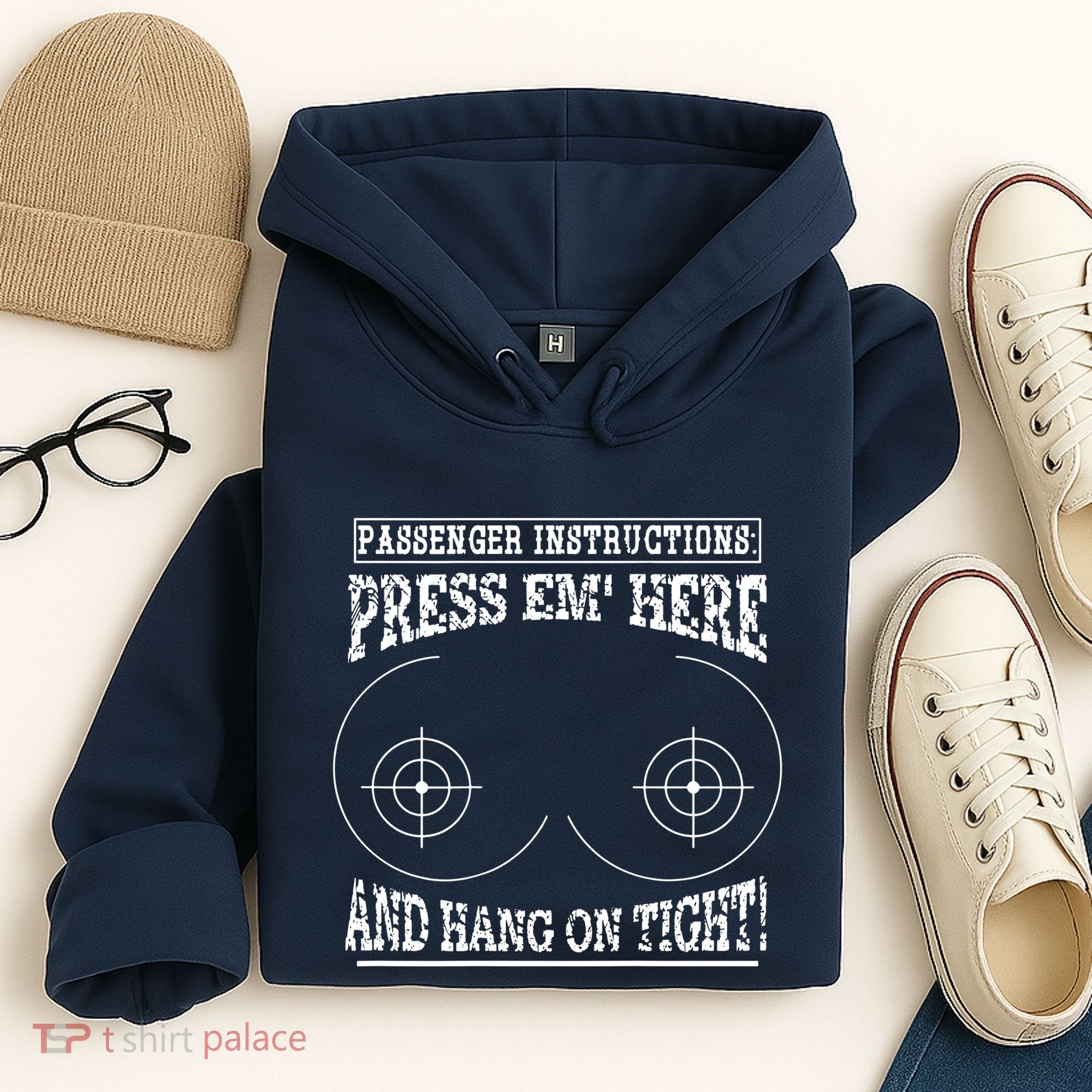 Passenger Instructions Press Em Here Hoodie