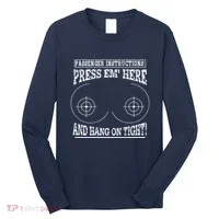 Passenger Instructions Press Em Here Long Sleeve Shirt thumb 0