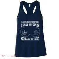 Passenger Instructions Press Em Here Women's Tank Top thumb 0