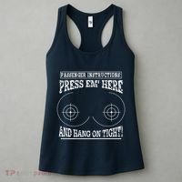 Passenger Instructions Press Em Here Women's Tank Top thumb 3