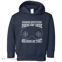 Passenger Instructions Press Em Here Toddler Hoodie thumb 0