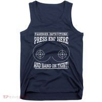 Passenger Instructions Press Em Here Tank Top thumb 0