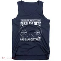 Passenger Instructions Press Em Here Tank Top thumb 0