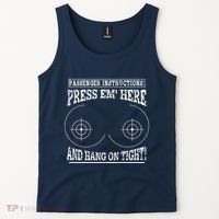 Passenger Instructions Press Em Here Tank Top thumb 2