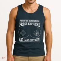 Passenger Instructions Press Em Here Tank Top thumb 3