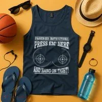 Passenger Instructions Press Em Here Tank Top thumb 4
