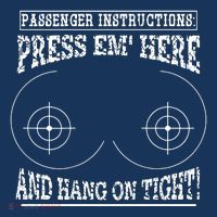 Passenger Instructions Press Em Here Kids Sweatshirt thumb 2