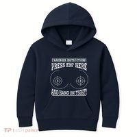 Passenger Instructions Press Em Here Kids Hoodie thumb 0