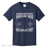 Passenger Instructions Press Em Here Kids T-Shirt thumb 0