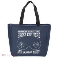 Passenger Instructions Press Em Here Tote Bag thumb 0