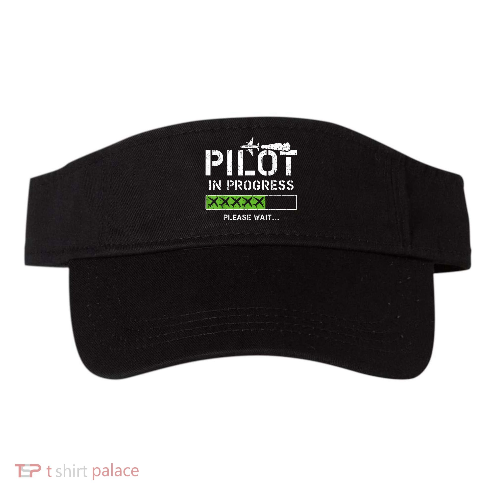 Pilot In Progress Kid Future Pilot Airplane Aviation Flying Visor
