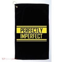 Perfectly Imperfect Golf Towel thumb 0