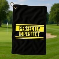 Perfectly Imperfect Golf Towel thumb 1