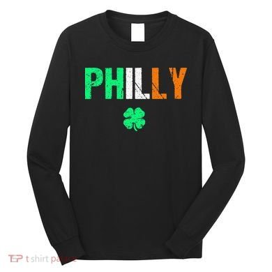Philly Irish Philadelphia Saint Patrick's Day Long Sleeve Shirt