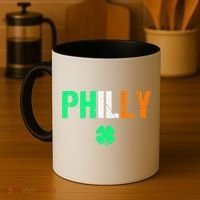 Philly Irish Philadelphia Saint Patrick's Day Coffee Mug thumb 4