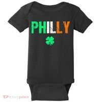 Philly Irish Philadelphia Saint Patrick's Day Baby Bodysuit thumb 0