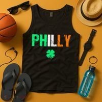 Philly Irish Philadelphia Saint Patrick's Day Tank Top thumb 4